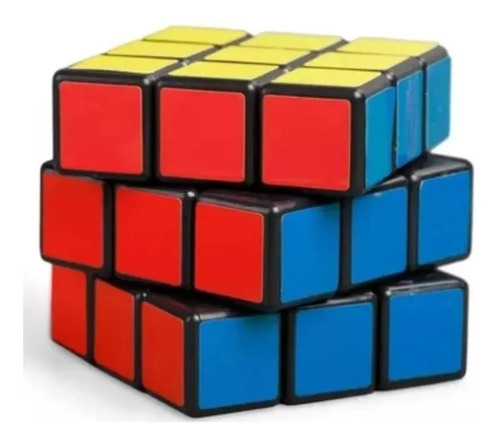 Cubo Mágico 3x3 5cm Pequeno Cor da estrutura Colorido