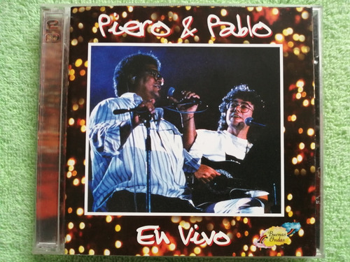 Eam Cd Doble Piero & Pablo Milanes En Vivo Colombia 1993