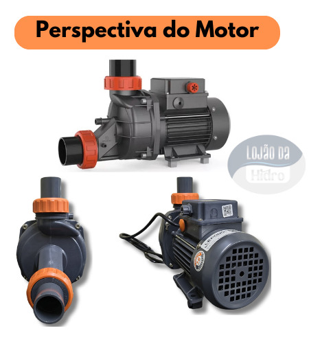 Bomba De Hidromassagem Lspa 600 Lepono De 1/2 Cv 220v P/ Spa