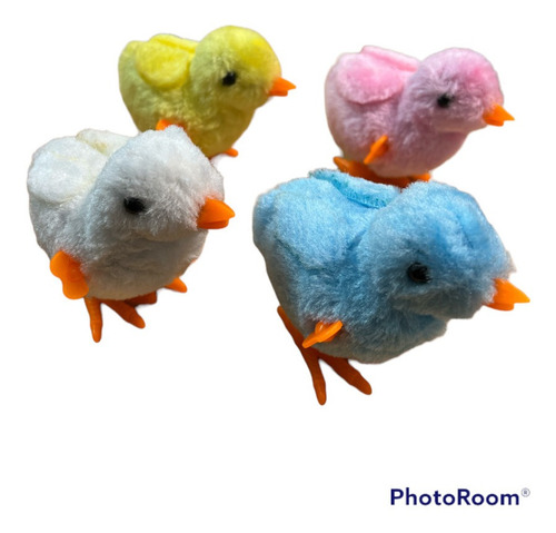 Imagen 3 de 5 de Pollito A Cuerda Super Economico Pack X 25 Unidades