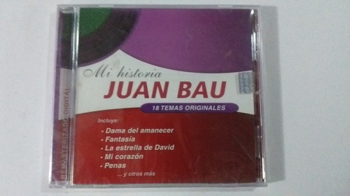 Cd    Juan Bau -    Mi Historia