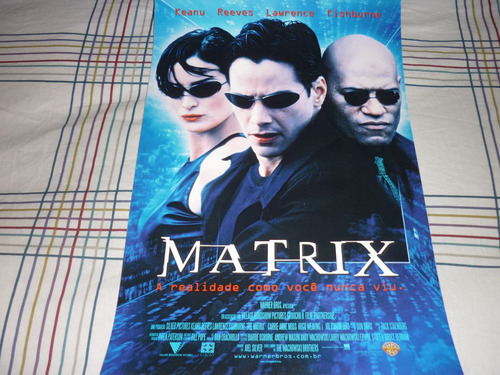 Pôster Peq. (imp. P. Couche A3) Do Filme Matrix 1 / Versão 3