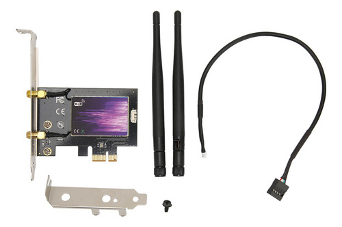 Tarjeta De Red Inalámbrica, Adaptador Pcie Wifi 6, 3000 Mbps