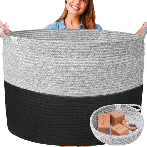 Cesta De Mantas Lavables Xxxxl Sala De Estar 2pcs Cesta...