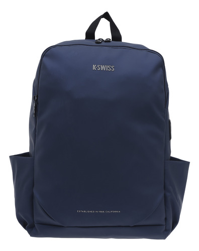 Mochila Casual K-swiss Narvan Negro Liso