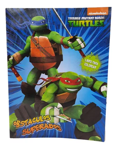 Tortugas Ninja Para Colorear (Paperback)