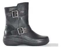 Comprar Bota Cuero Bota Confort Media Caña Mujer Calzado Art.2515