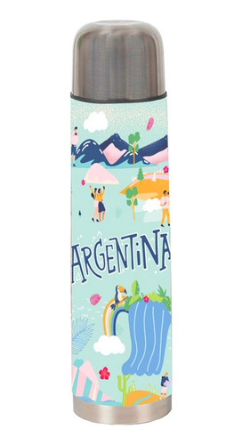 Imagen 2 de 5 de Termo Bala Acero Matero Artentino Doble Capa Premium 500 Ml
