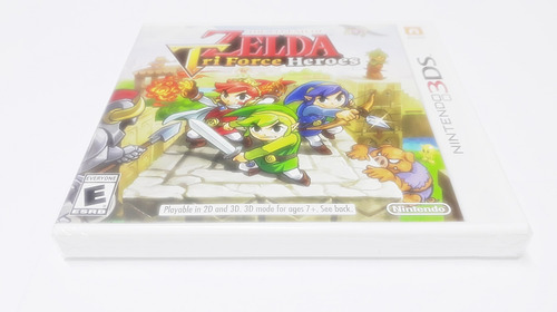 The Legend Of Zelda Tri Force Heroes Usa Nintendo 3ds