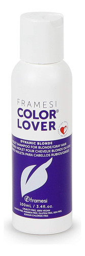 Champô Roxo Framesi Color Lover Dynamic Blonde, 3,4 Ml
