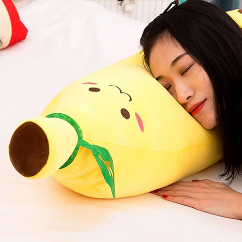 50 Cm Juguetes De Peluche Almohada Plátano Almohada Larga Mu