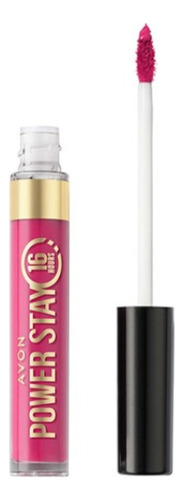 Avon Power Stay Labial Liquido Intransferible 16 Hours Acabado Mate Color Fail Proof Fuchsia