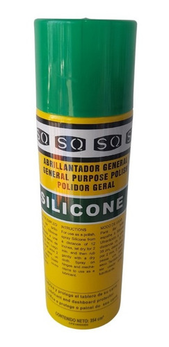 Silicon Abrillantador En Spray Tableros Plásticos 354ml