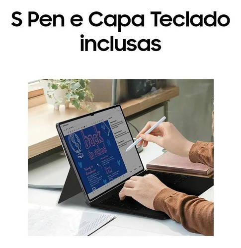 Tablet Samsung Galaxy Tab S10 Ultra, 512gb, 12gb Ram, 14.6 Cor Cinza - Excelente (Recondicionado)