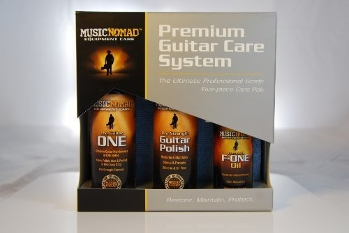 Music Nomad Mn108 Premium Guitar Care - Kit De 5 Piezas.