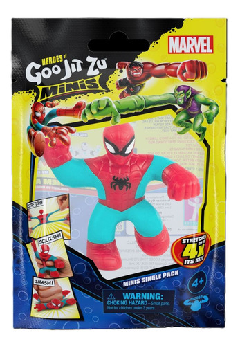 Heroe De Goo Jit Zu Marvel Minis Singles - Spider-man
