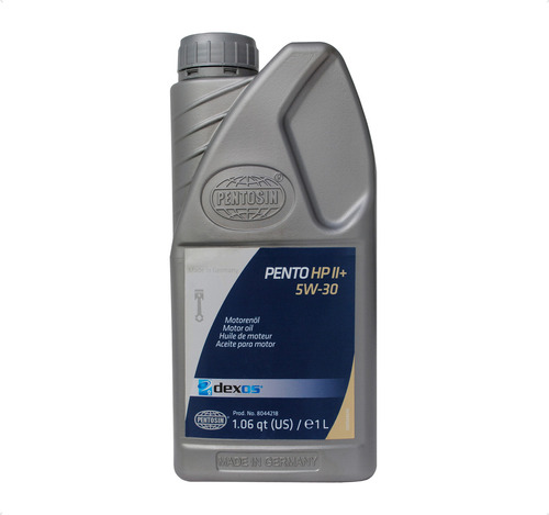 Aceite Motor Sintetico 5w30 High Performance Ii+ Pentosin 1l