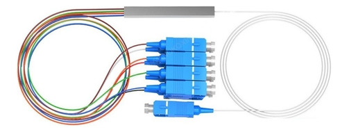 Splitter Óptico Balanceado Conectorizado 1x4 Sc Upc Nazda