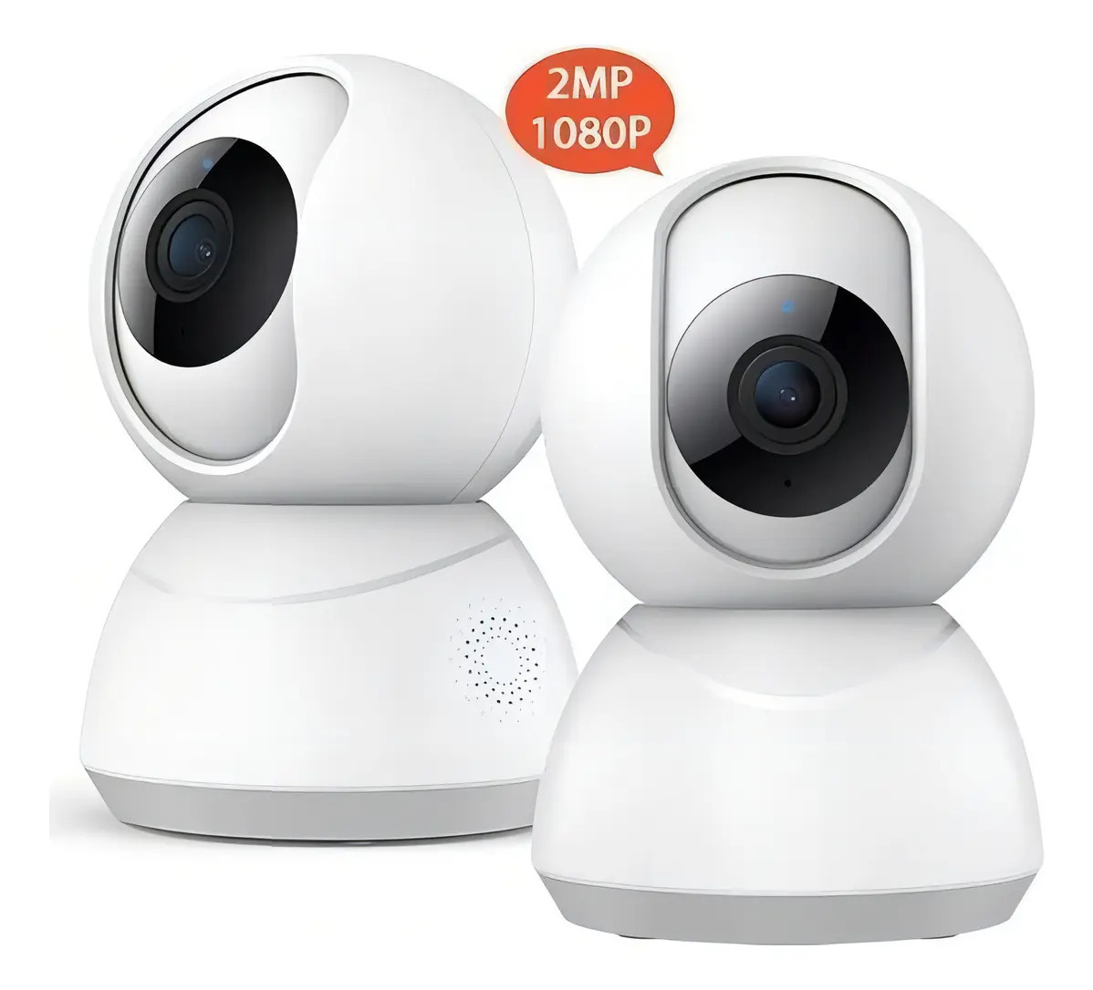 Câmera Segurança Wifi Inteligente 360 Visão Noturna Full Hd