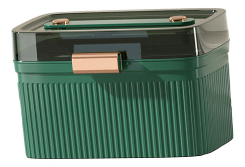 Caja Organizadora De , Contenedor Portátil Verde Oscuro
