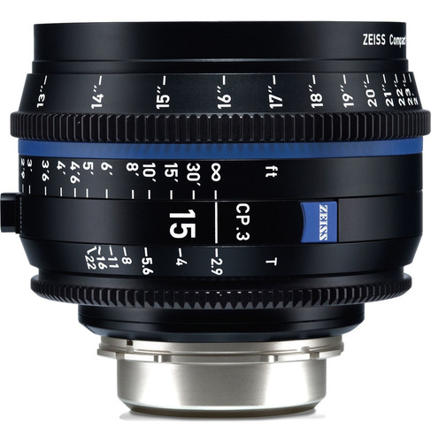 Zeiss Cp.3 15mm T2.9 Compact Prime Lente (pl Mount, Feet)