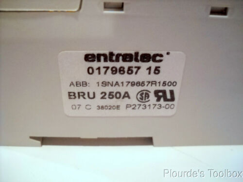 New Entrelec 1-pole Terminal Distribution Block 250a, Br Ccd
