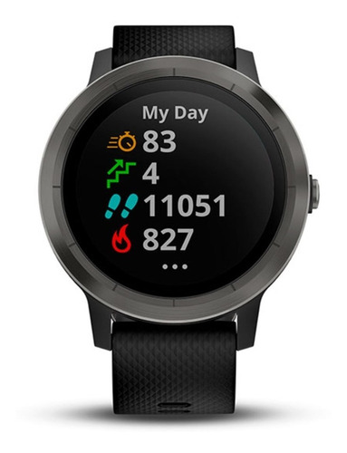 Reloj Garmin Smart Watch Vivoactive 3 Gps Negro Freq Cardiac (Reacondicionado)