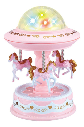 Creative Music Box Proyector Night Light Para Año Nuevo Bar