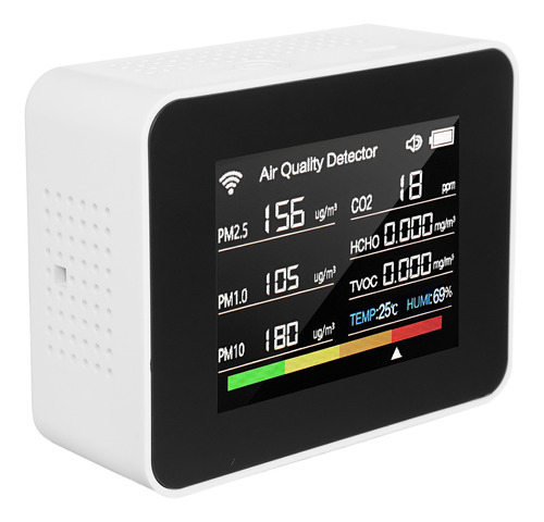 Detector De Calidad Del Aire Wifi Time Office Timer Tvoc