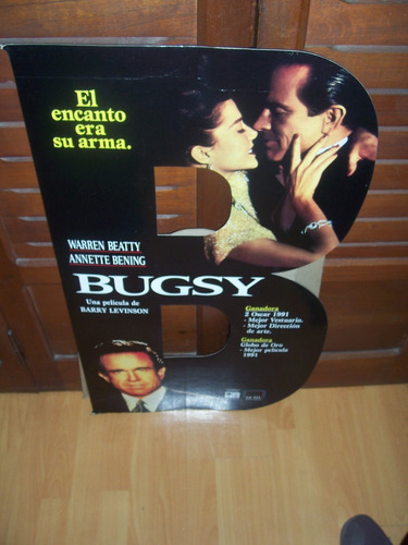 Cartel De Apoyar De La Pelicula Bugsy .