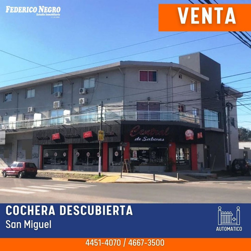 Cochera En Venta En San Miguel