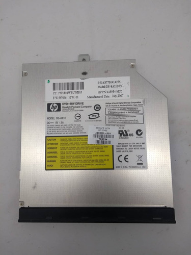 Drive De Cd/dvd Para Notebook Hp Pavilion Dv9000