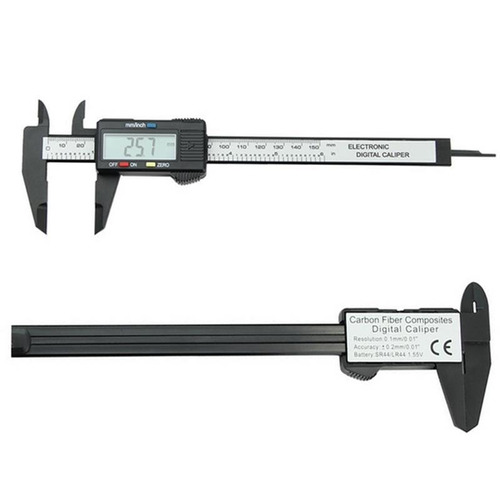 Pie De Rey Calibrador Digital Vernier 15 Cm 150 Mm Fibra