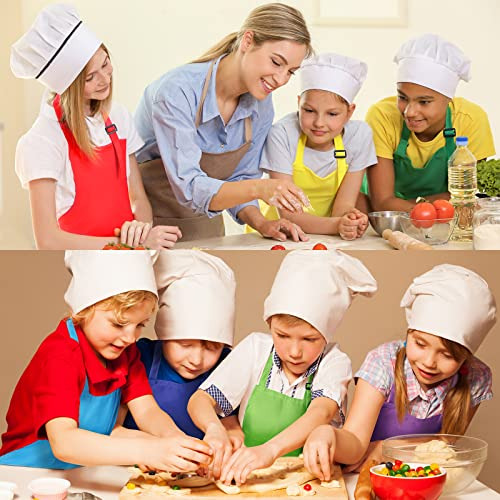 Juego De 20 Delantales Para Niños, Delantales De Chef Para N