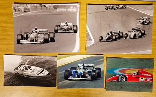 Fotos Antiguas Traverso Maldonado F1 Schumacher Fontana !! (Usado)