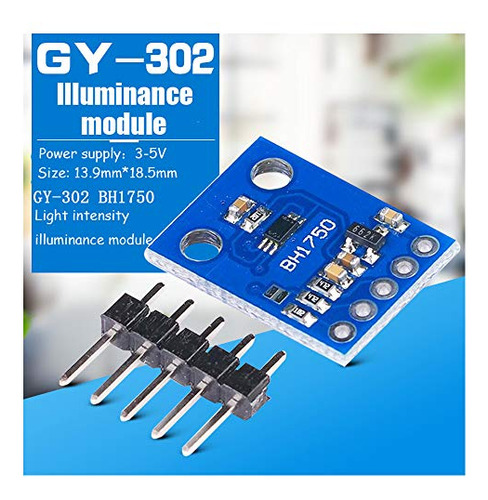 Sensor De Luz Digital Gy-302 Bh1750fvi De 3 Piezas | Potenci