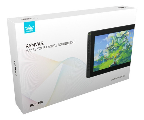 Tableta Gráfica Monitor Huion Kamvas 16 Digital Rds-160