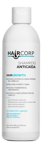 Shampoo Anti Caída Haircorp - Recupera Tu Cabello