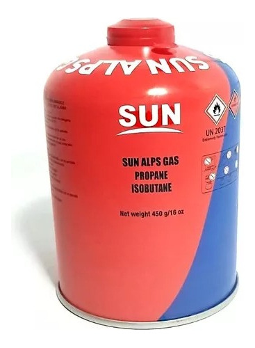 Cartucho T/garrafa De Gas Butano 450g Camping, Pesca X2