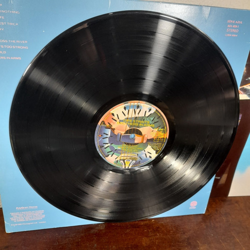 Imagem 3 de 6 de Vinil Lp Dire Straits Brothers In Arms Encarte Poster Ótimo