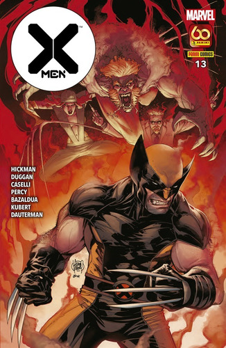 X-men - 13, de Percy, Benjamin. Editora Panini Brasil LTDA, capa mole em português, 2021