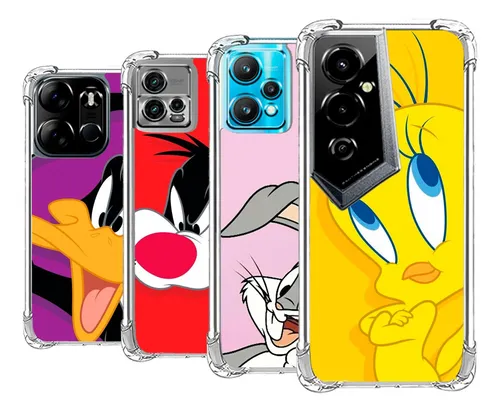 comprar Estuche Forro Antigolpe Looney Tunes Samsung Todos