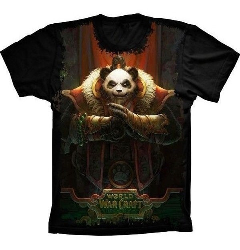 Camiseta Estilosa 3d Fullprint -  Wow Pandaren