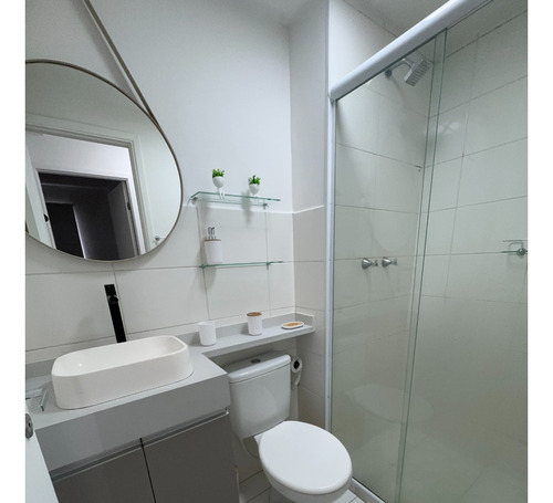 Apartamento 34 M2 Totalmente Mobiliado, Pronto Para Morar