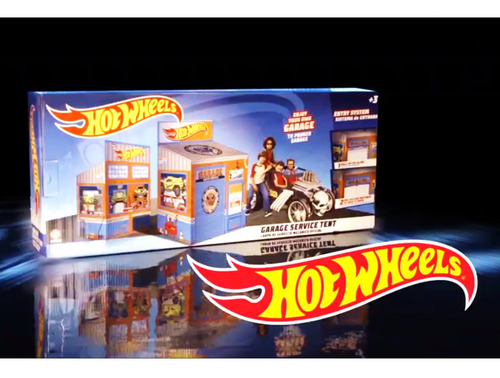 Casita Carpa Pelotero Garage Hot Whells Mundo Cla Hw0020