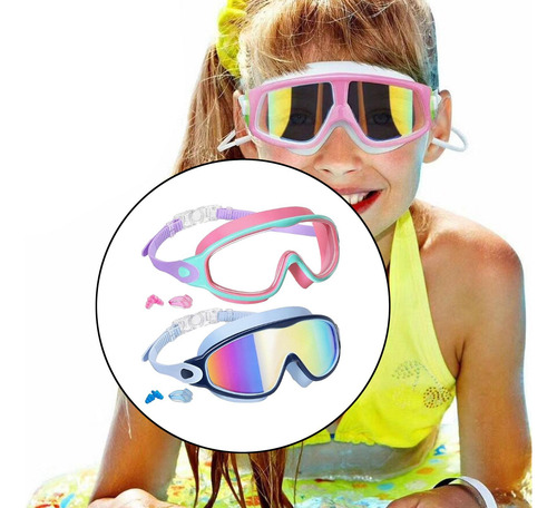 2 Piezas Gafas De Natación Gafas De Piscina Gafas De