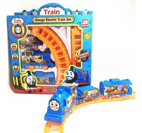 Trilho De Vagão De Trem Elétrico Thomas Montado