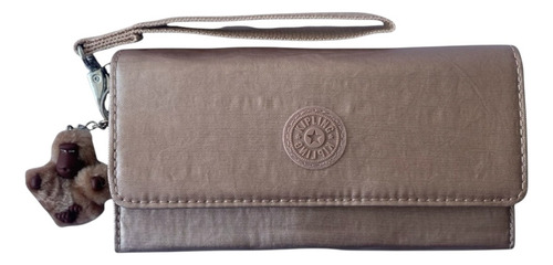 Cartera Kipling Rubi Quartz Metálico Monedero Origina Ac8151