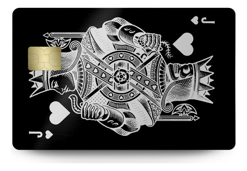 Tarjeta Metálica Con Chip Personalizada