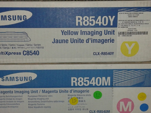 Juego Unidades De Imagen Samsung Clx-r8540 Originales 3 Pzs